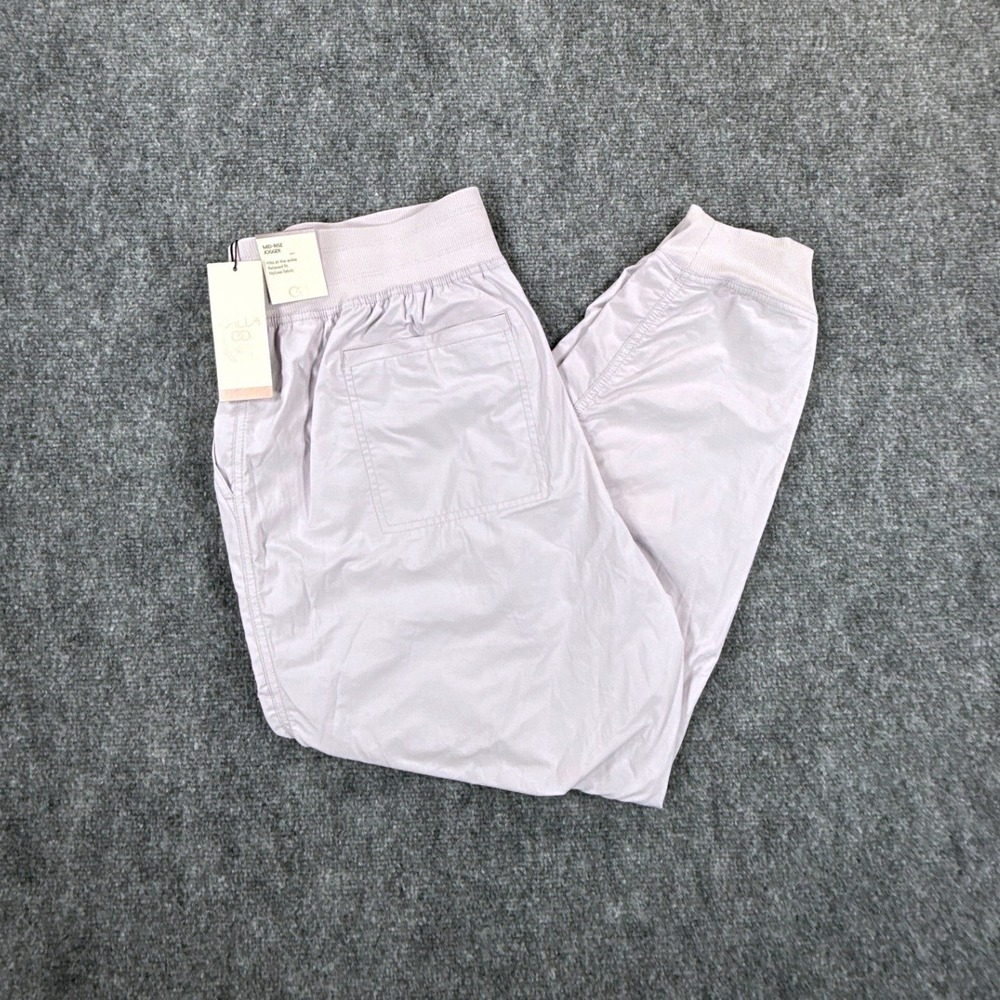 CALIA Effortless Nyluxe Jogger Womens XL Misted Lilac WAX14242 NWT
